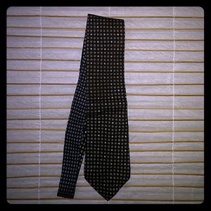 Tommy Hilfiger Navy blue polkadot tie